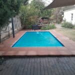 Installed Delta swimming pool shell number 1