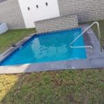 Naxos fibreglass pool installed — Cosmo Pools