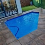 Tilos fibreglass pool installed — Cosmo Pools