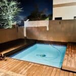 Milos fibreglass pool installed — Cosmo Pools