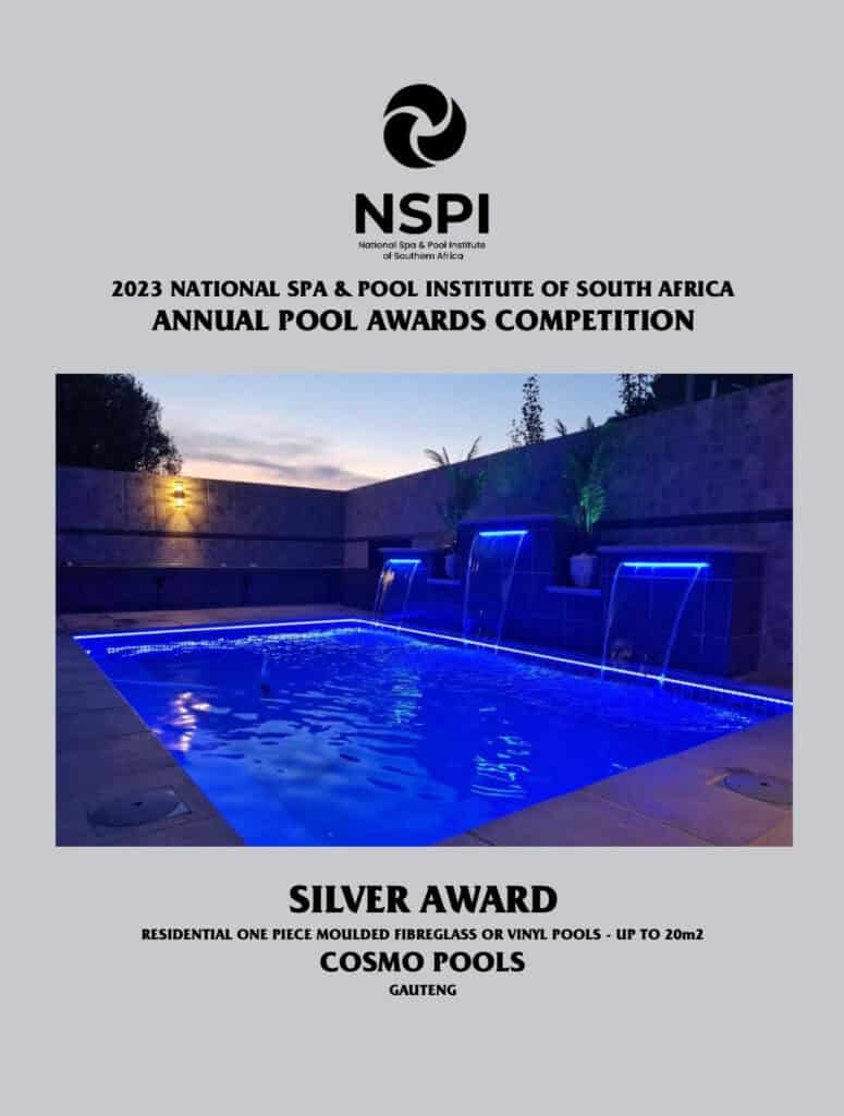 NSPI Silver Award certificate