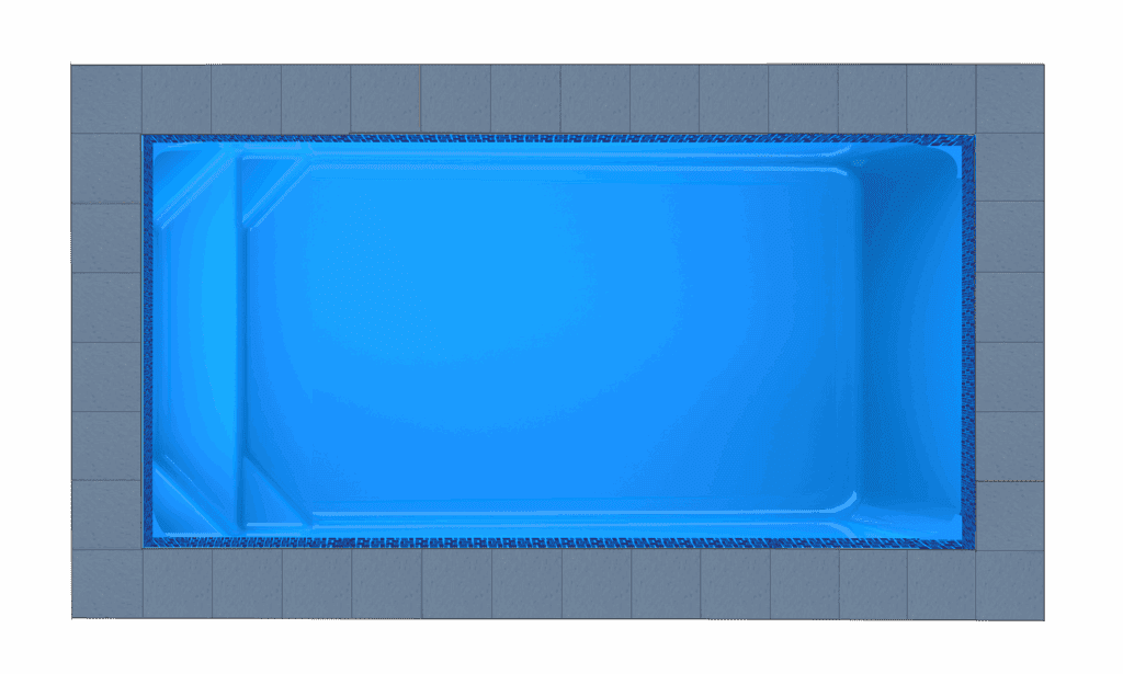 Crete fibreglass pool shell — Cosmo Pools