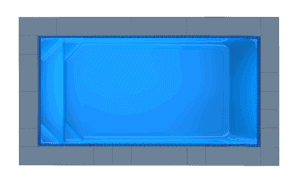 Crete fibreglass pool shell — Cosmo Pools