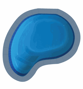 Lemnos fibreglass pool shell — Cosmo Pools