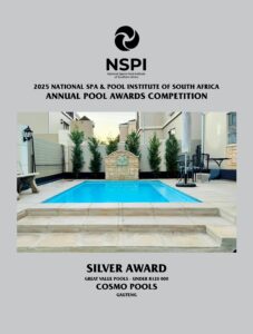 NSPI Silver Award certificate
