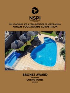NSPI Bronze Award certificate