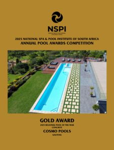 NSPI Gold Award certificate