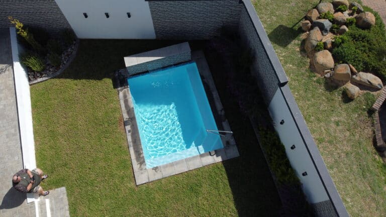 12 m² Fibreglass Pool — Olivedale