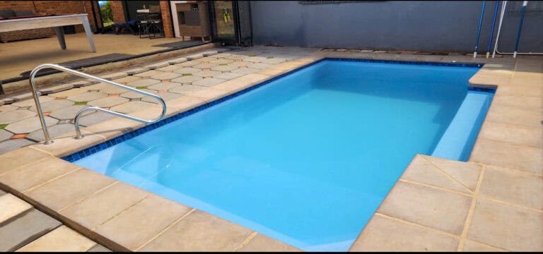 20 m² Fibreglass Pool — Pretoria Tuine