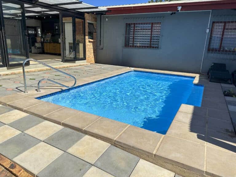20 m² Fibreglass Pool — Pretoria Tuine